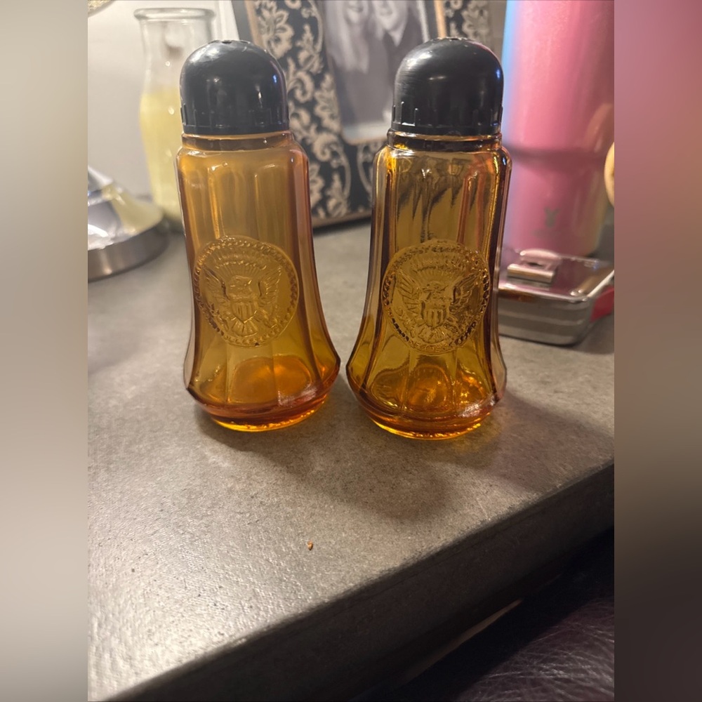 Amber Glass Bottles with Embossed Seal